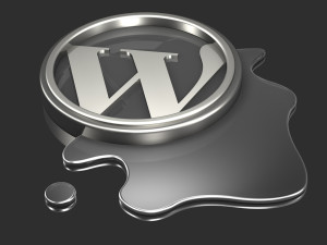 Melting WordPress Logo